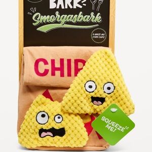 NWT BarkBox™ Chew Toy for Dogs Color: Multi Grain Chips